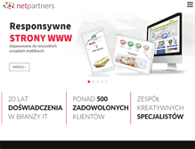 Tablet Screenshot of netpartners.pl